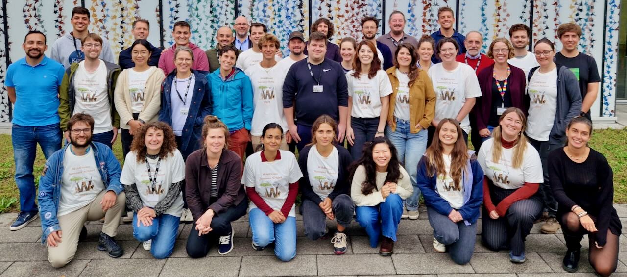 WildDrone Summer School attendees